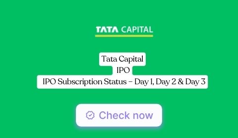 Tata Capital IPO subscription Status Live