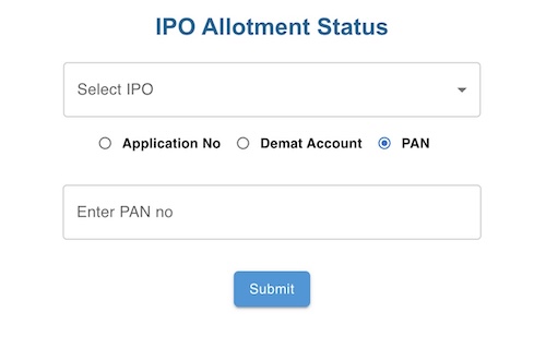 How to check IPO allotment Status at KFin Technologies Limited For Advance Agrolife