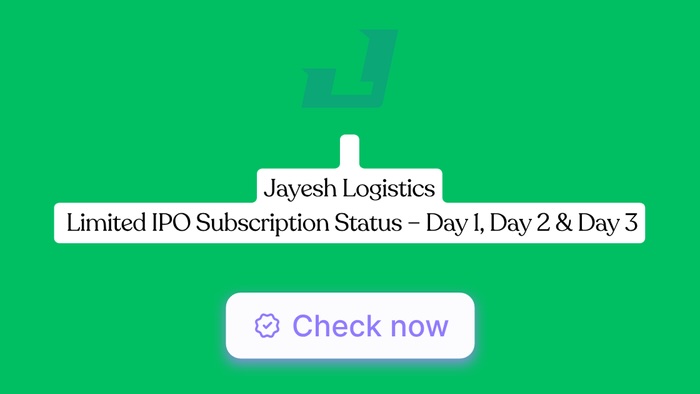 Jayesh Logistics Limited IPO Subscription Status – Day 1, Day 2 & Day 3