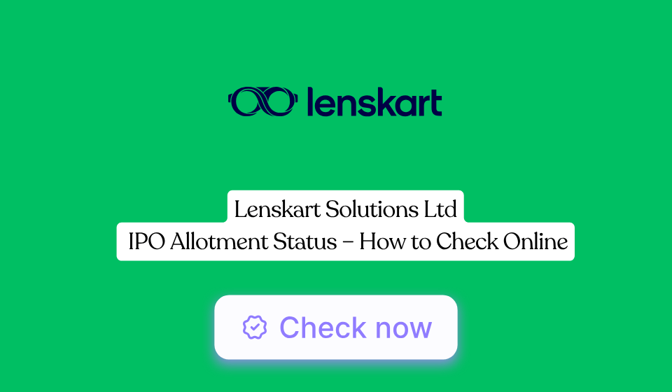 Lenskart Solutions Limited IPO Allotment Status – How to Check Online