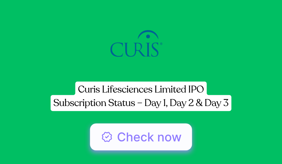 Curis Lifesciences Limited IPO Subscription Status