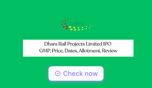 Dhara Rail Projects IPO GMP, Price, Dates, Allotment, Review