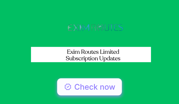 Exim Routes Limited Subscription Status – Day 1- 3