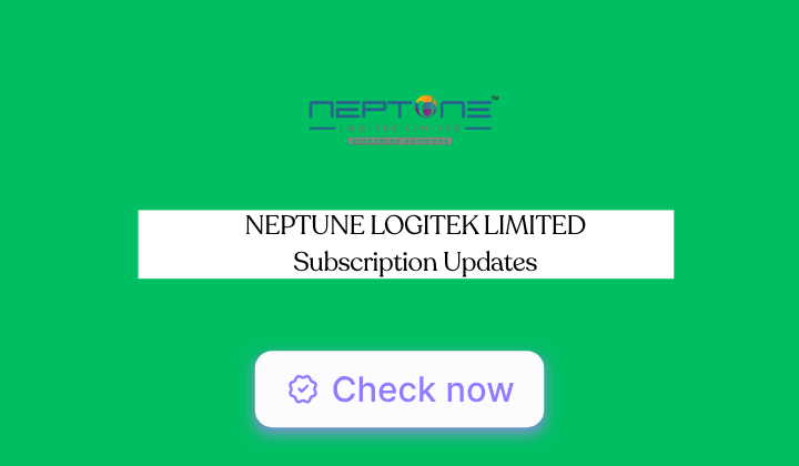Neptune Logitek Limited Subscription Status – Day 1- 3