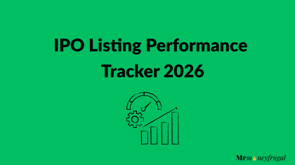 IPO Analytic Mrmoneyfrugal: IPO Listing Performance Tracker 2026